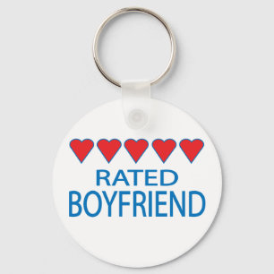 Five Heart Boyfriend Keychain