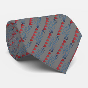 Five Heart Brother Neck Tie