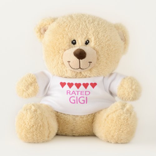 Five Heart Gigi Teddy Bear