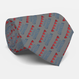 Five Heart Grandson Neck Tie
