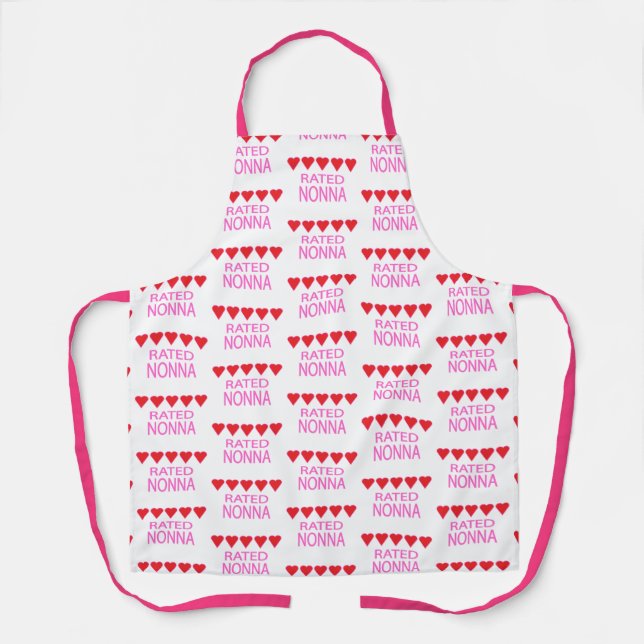 Five Heart Nonna Apron (Front)