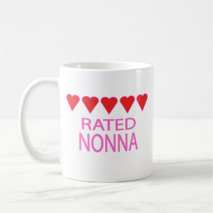 Five Heart Nonna Coffee Mug