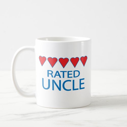 Five Heart Uncle Coffee Mug