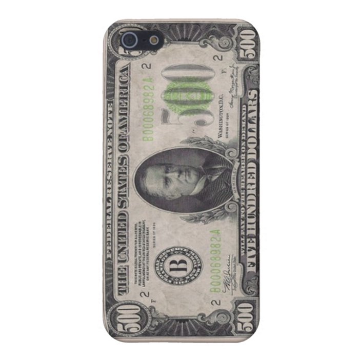 Five Hundred Dollar Bill Art iPhone 5 Case