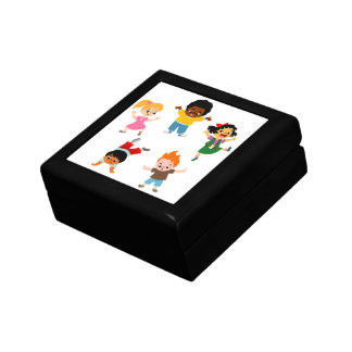 Five Kids Cartoon Gift Box
