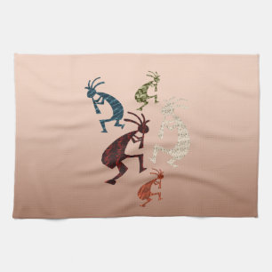 Five Kokopelli Towel