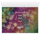 Five Llama Cloud Walk Fantasy White & Brown LLamas Cards (Inside Horizontal (Bottom))