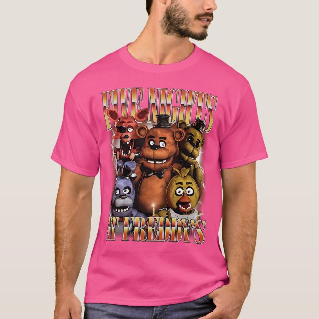 Five Nights At Freddy'S Bootleg Vintage Shirt (Front)