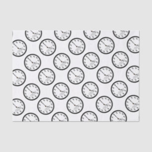 FIVE O'CLOCK CLOCK TISSUE PAPER