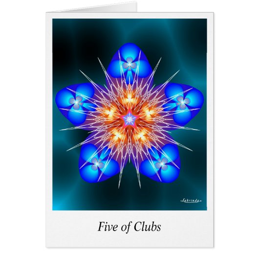 Five of Clubs Cards (Front)