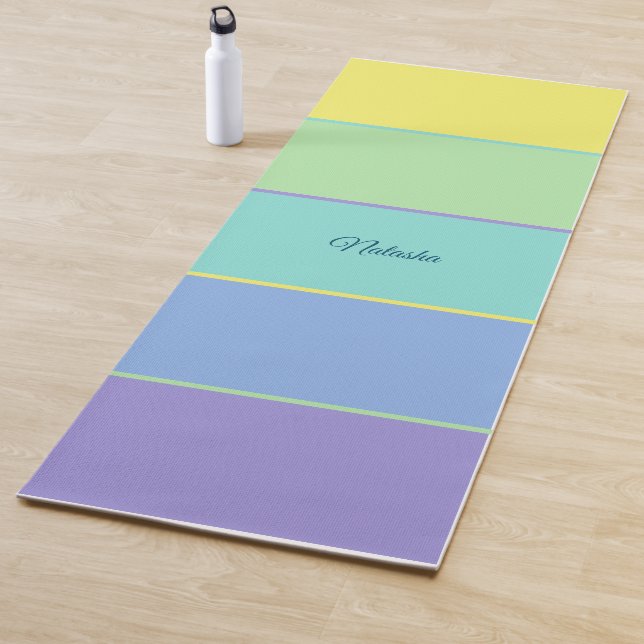 Five Palette 2-Sides Design Yoga Mat (In Situ)