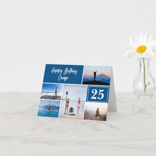 Five_Photo Birthday Card for Teens  Young Adults
