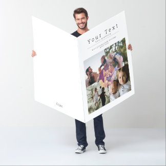 Five Photo Greetings Photo Personalized Card