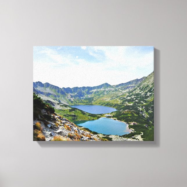 Five Polish Ponds Valley, Tatras Canvas Print (Front)
