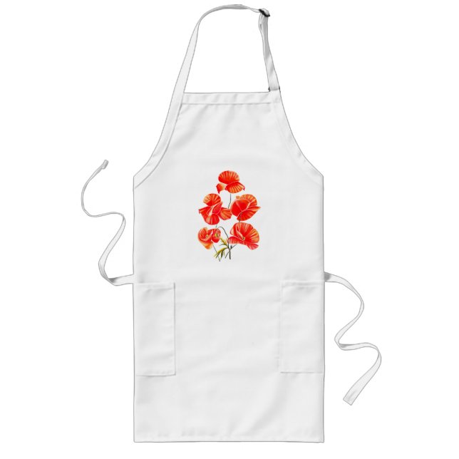 Five Poppies design kitchen/craft apron (Front)