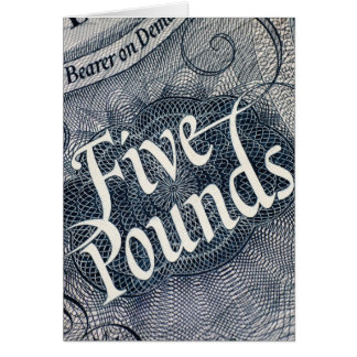Five Pounds Cards