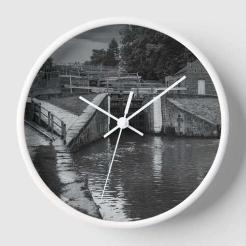 Five Rise Locks _ Leeds and Liverpool Canal Clock