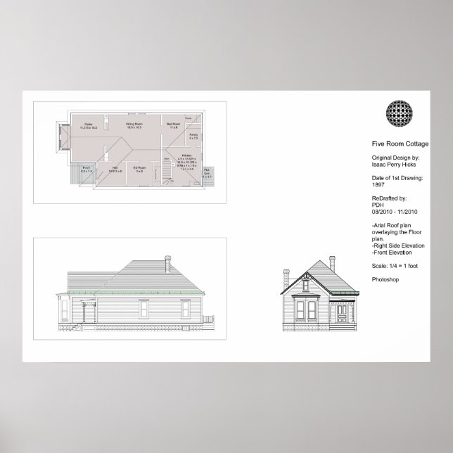 Five Room Cottage Poster (Front)