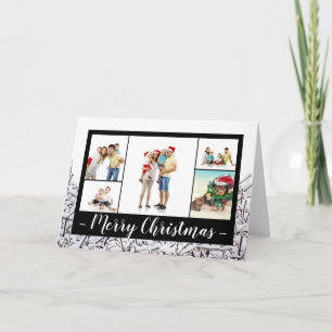Five/Six Photos Winter Snow - Folded Card