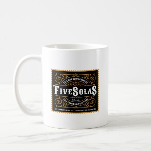 Five Solas Coffee Mug