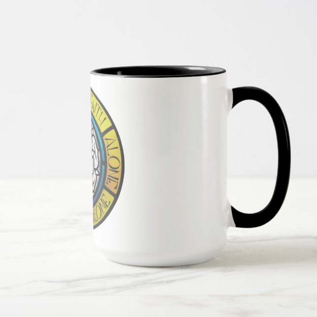Five Solas= Luther's Rose Mug (Right)