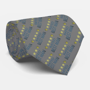 Five Star Best Man Neck Tie