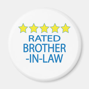 Five Star Brother-In-Law Magnet
