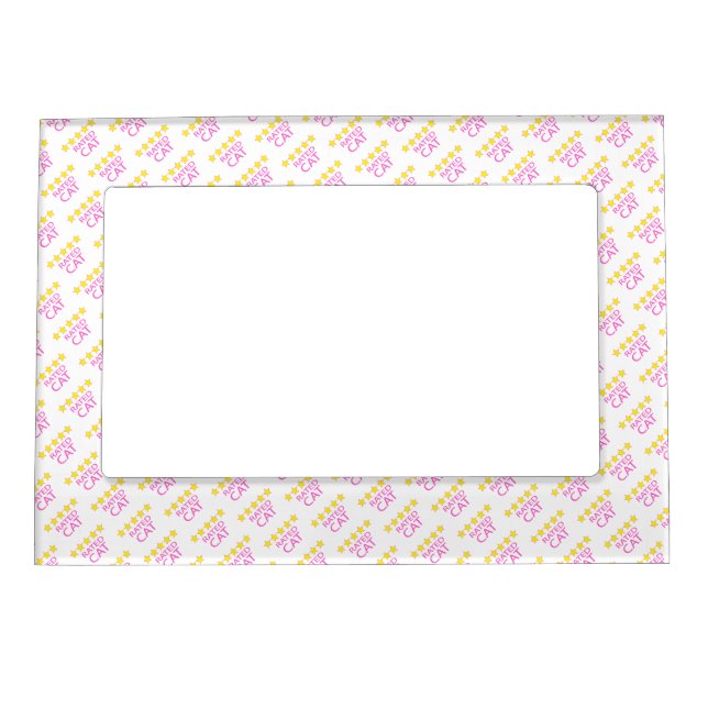 Five Star Cat Magnetic Frame (Front)