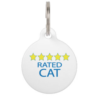 Five Star Cat Pet ID Tag