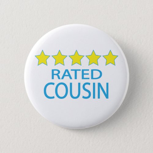 Five Star Cousin Button