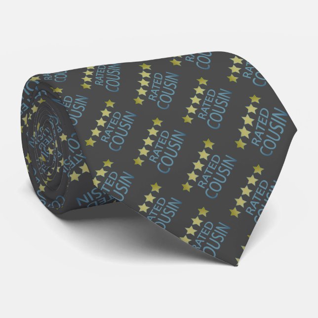 Five Star Cousin Neck Tie (Rolled)
