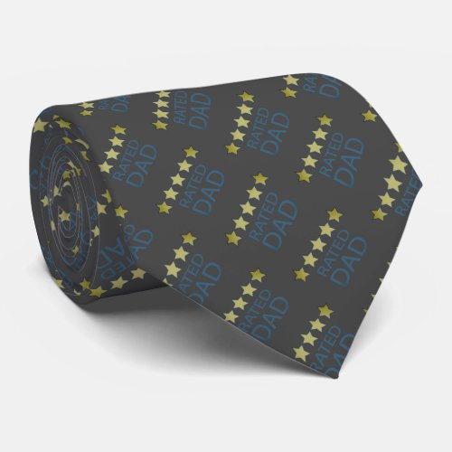 Five Star Dad Neck Tie