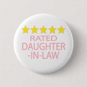 Five Star Daughter-In-Law Button