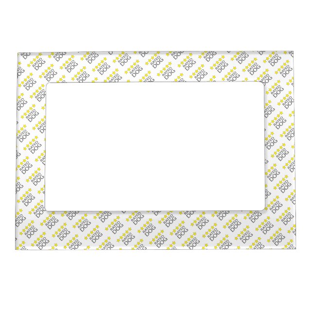 Five Star Dog Magnetic Frame (Front)