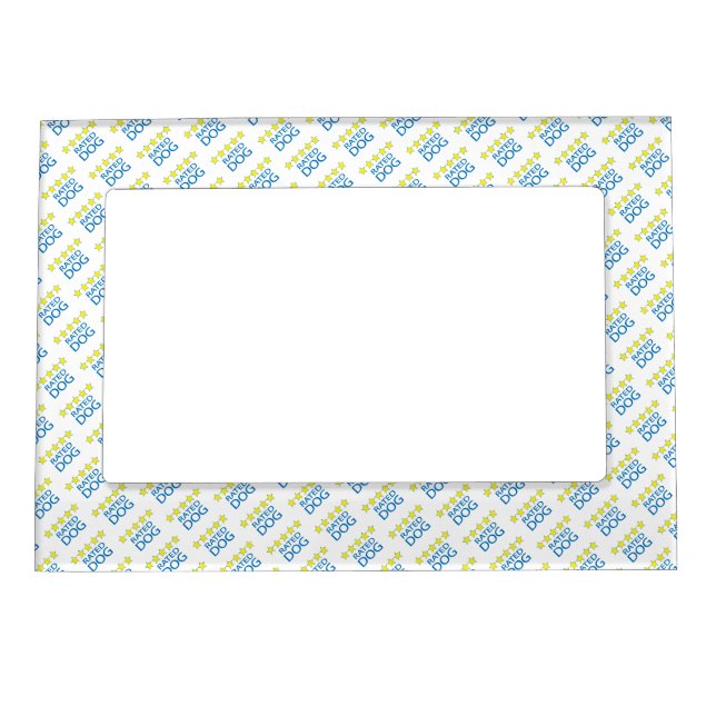 Five Star Dog Magnetic Frame (Front)