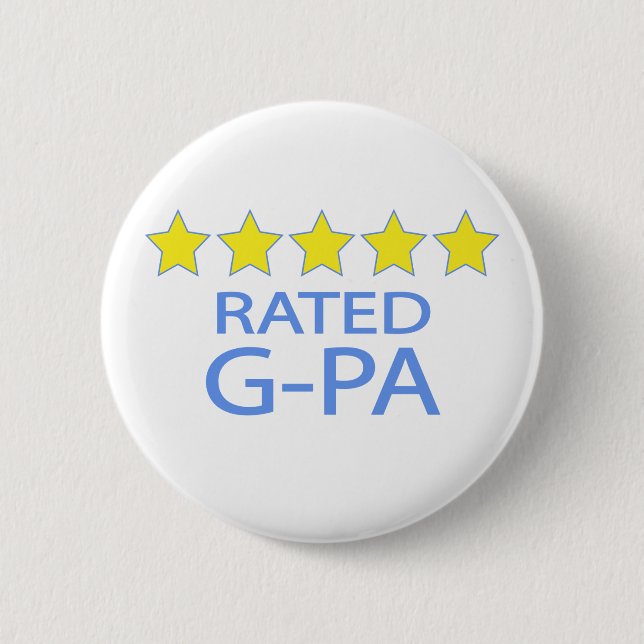 Five Star G-Pa Button (Front)