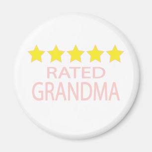 Five Star Grandma Magnet
