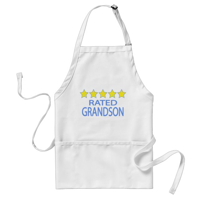 Five Star Grandson Adult Apron (Front)