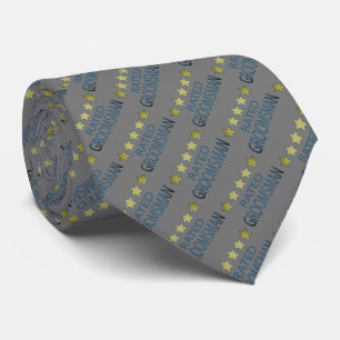 Five Star Groomsman Neck Tie