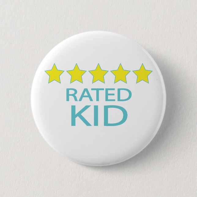 Five Star Kid Button (Front)