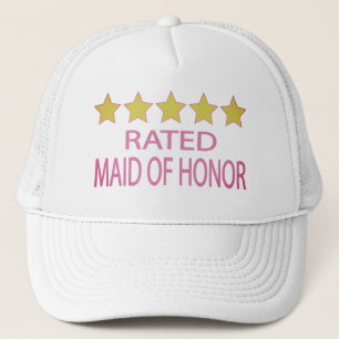 Five Star Maid of Honor Trucker Hat