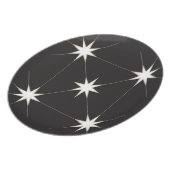 Five Star Melamine Plates. Dinner Plate (Left Side)