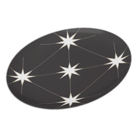 Five Star Melamine Plates. Dinner Plate (Left Side)