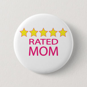 Five Star Mom Button