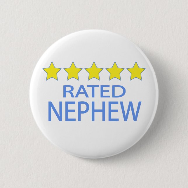 Five Star Nephew Button (Front)