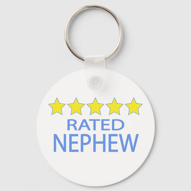 Five Star Nephew Keychain (Front)