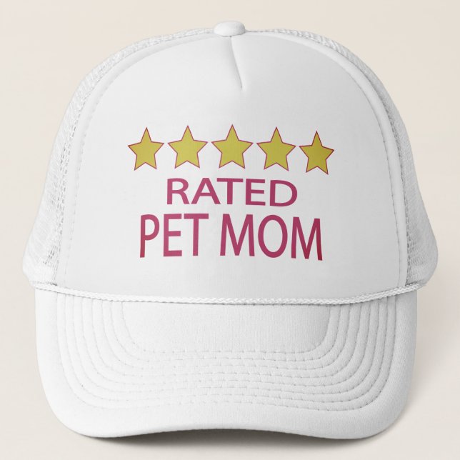 Five Star Pet Mom Trucker Hat (Front)