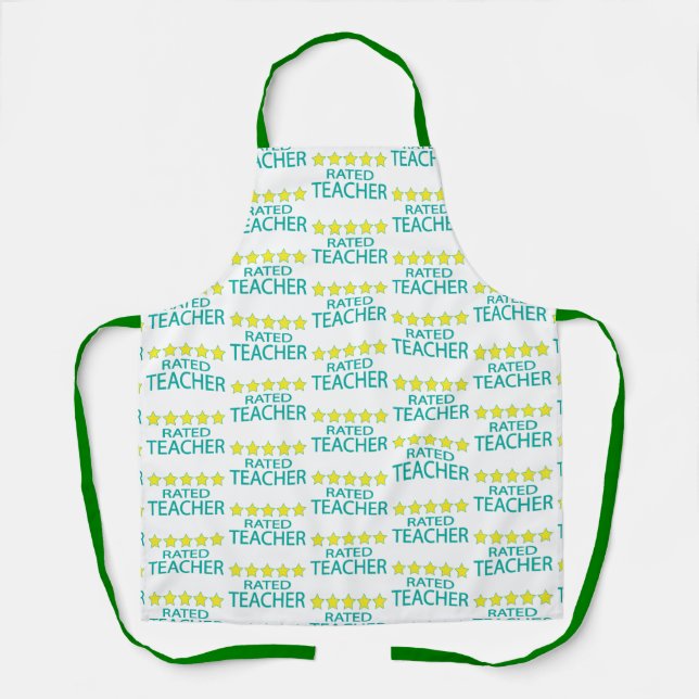 Five Star Teacher Apron (Front)