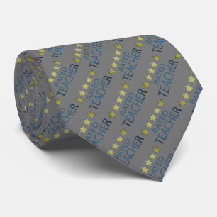 Five Star Teacher Neck Tie