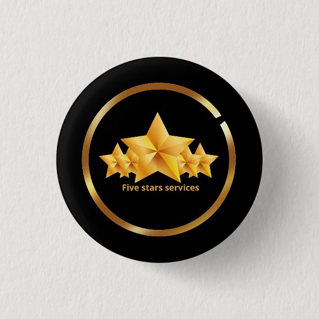 Five stars services  button (Front)